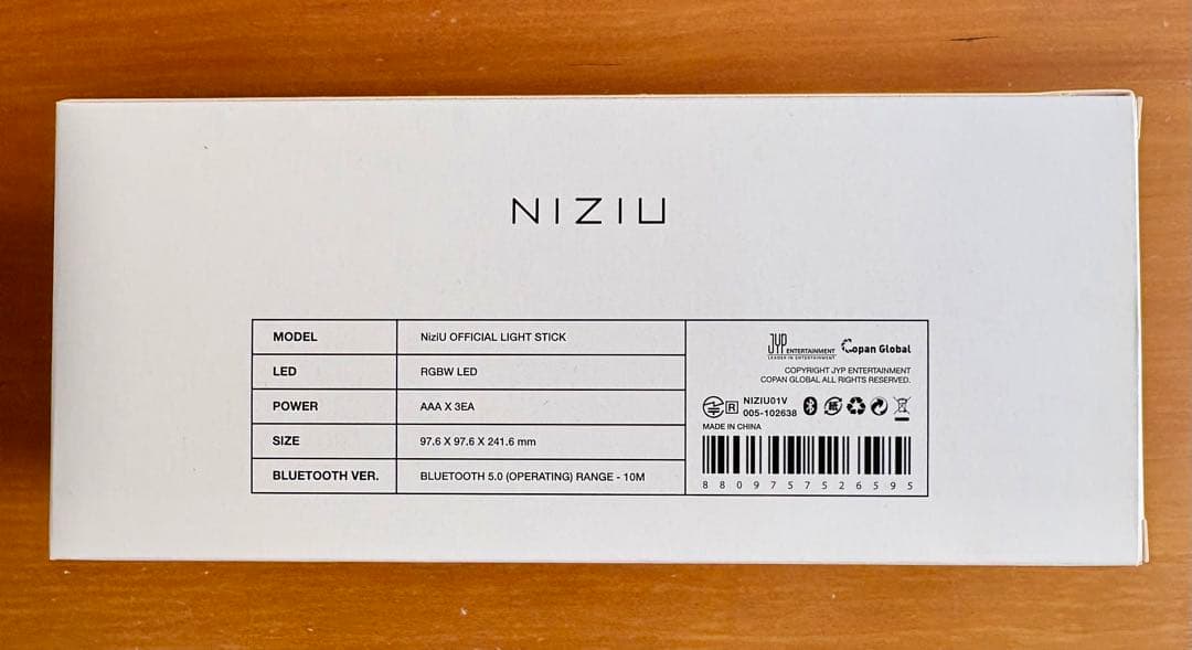 アイドル NIZIU OFFICIAL LIGHT STICK
