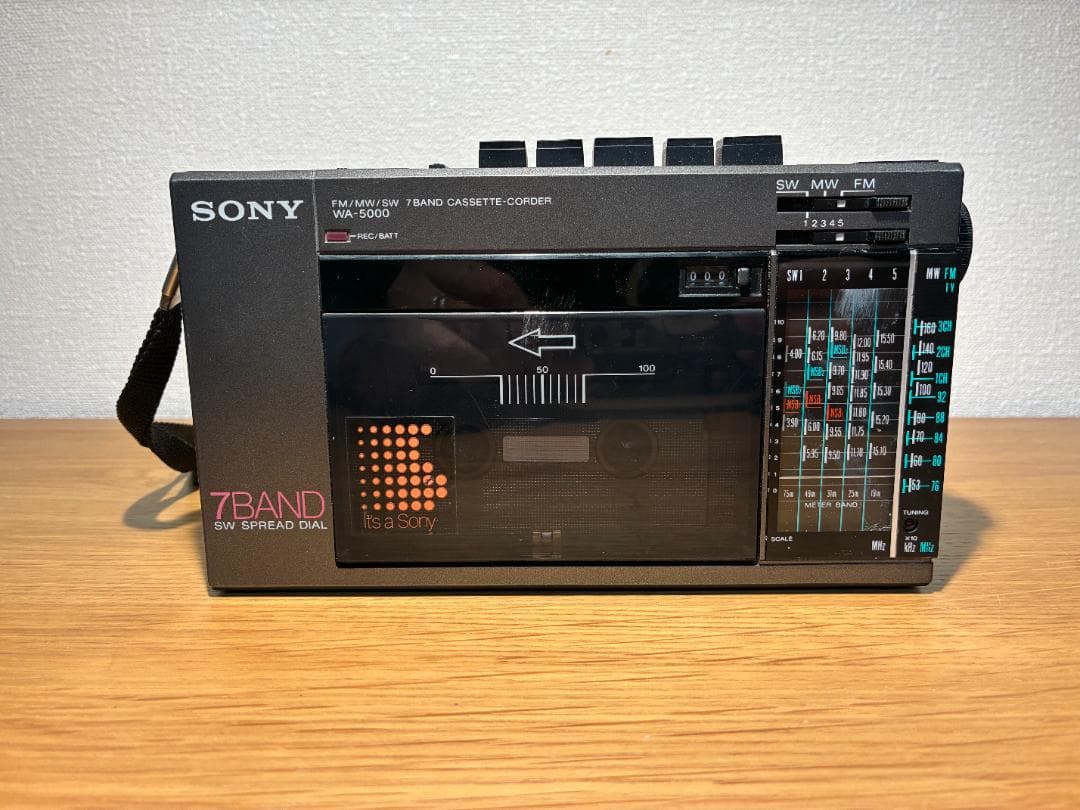 SONY WA-5000 7バンドカセットコーダー