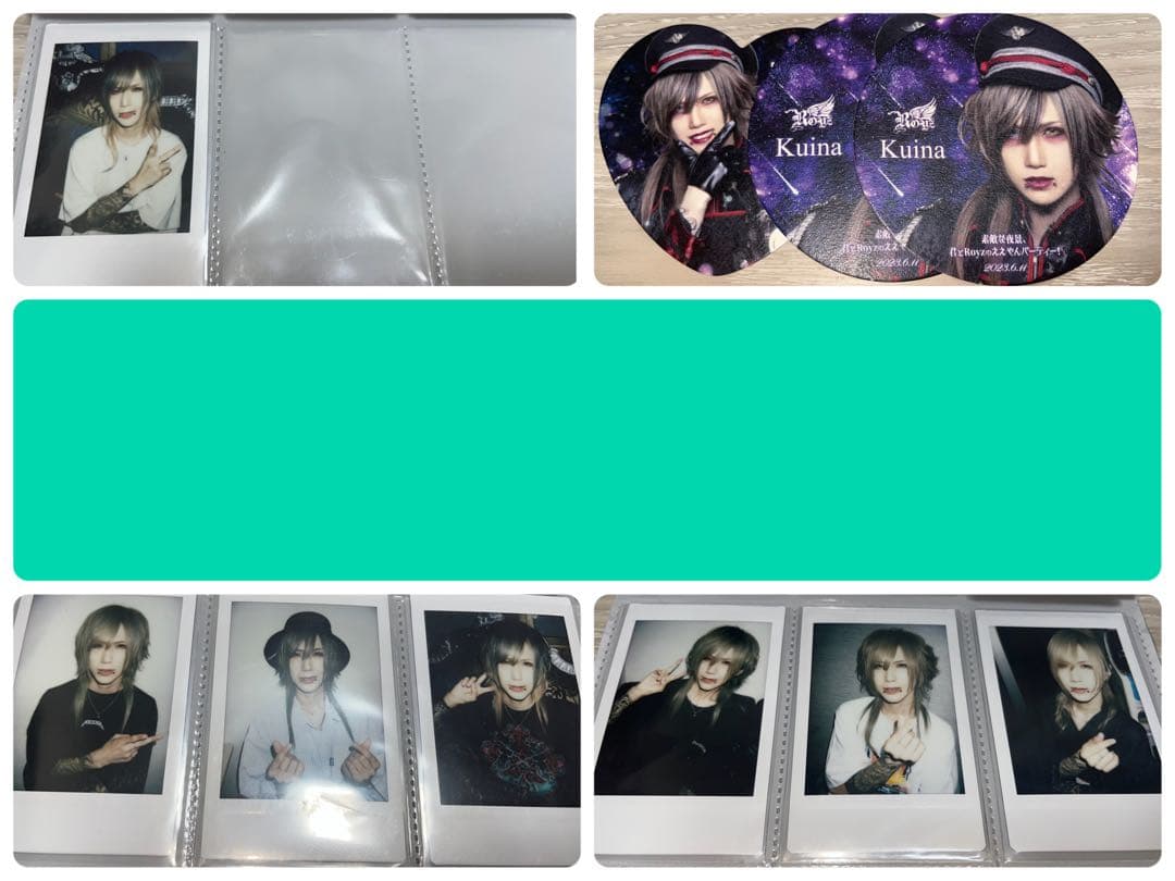 Royz 杙凪 過去チェキ55枚＋コースター