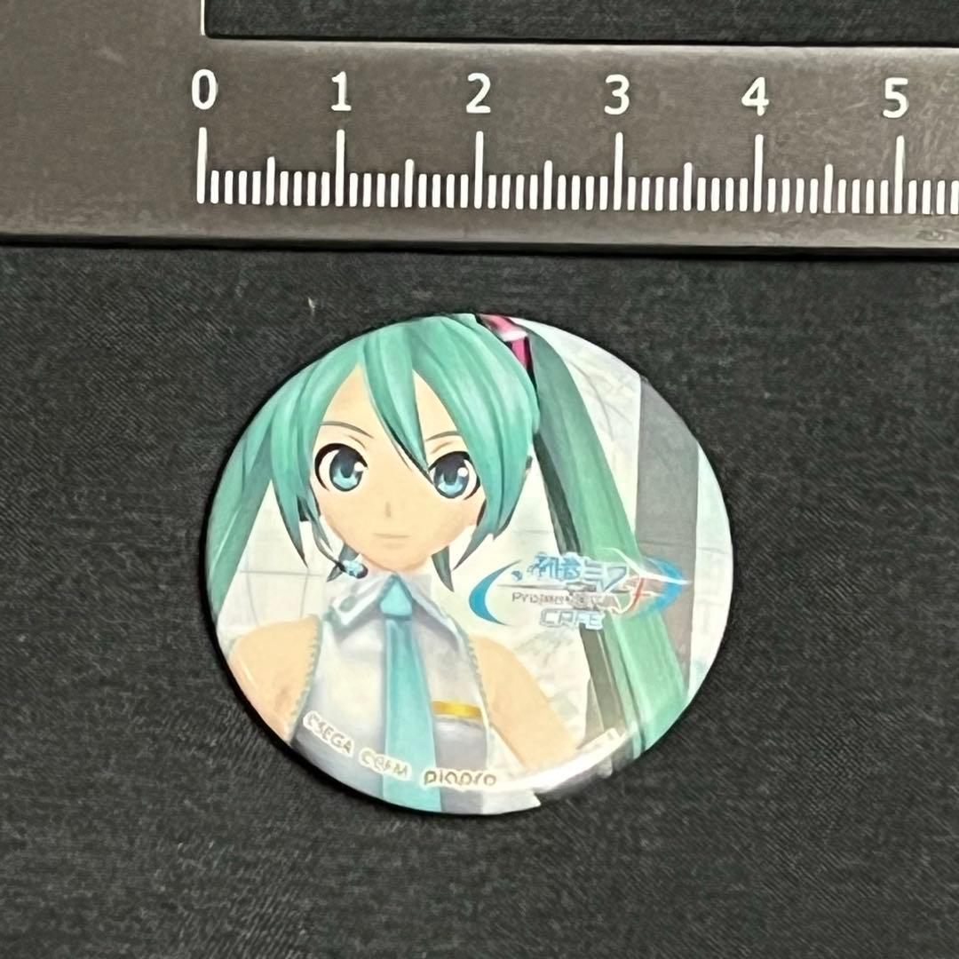 グッ鉄カフェ　初音ミク　缶バッジ　ガチャ　1点