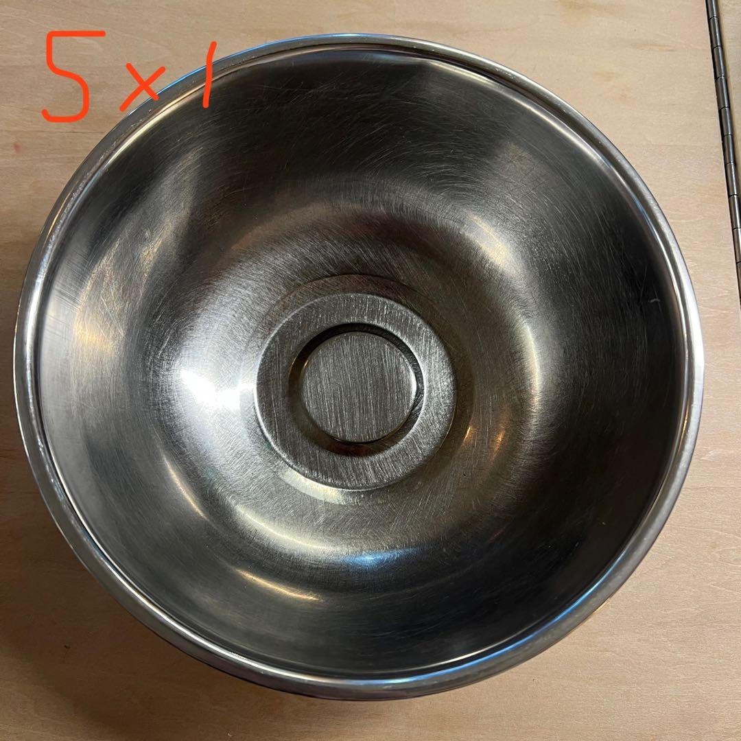 【Vintagestuページ】業務用ステンレス調理用ボウル 12個セット