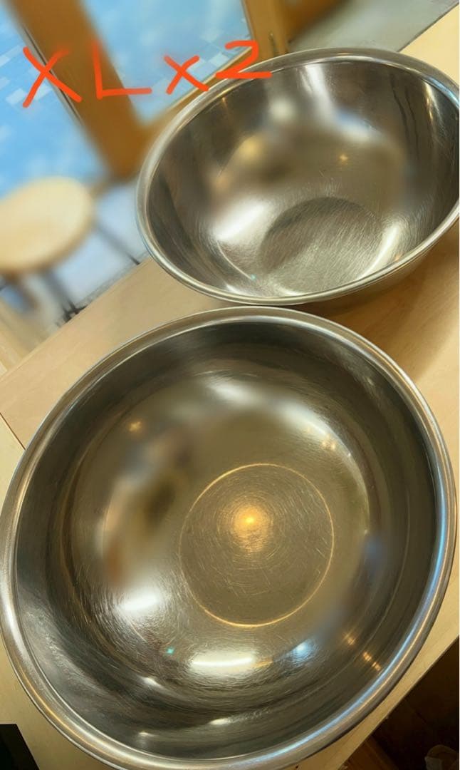 【Vintagestuページ】業務用ステンレス調理用ボウル 12個セット