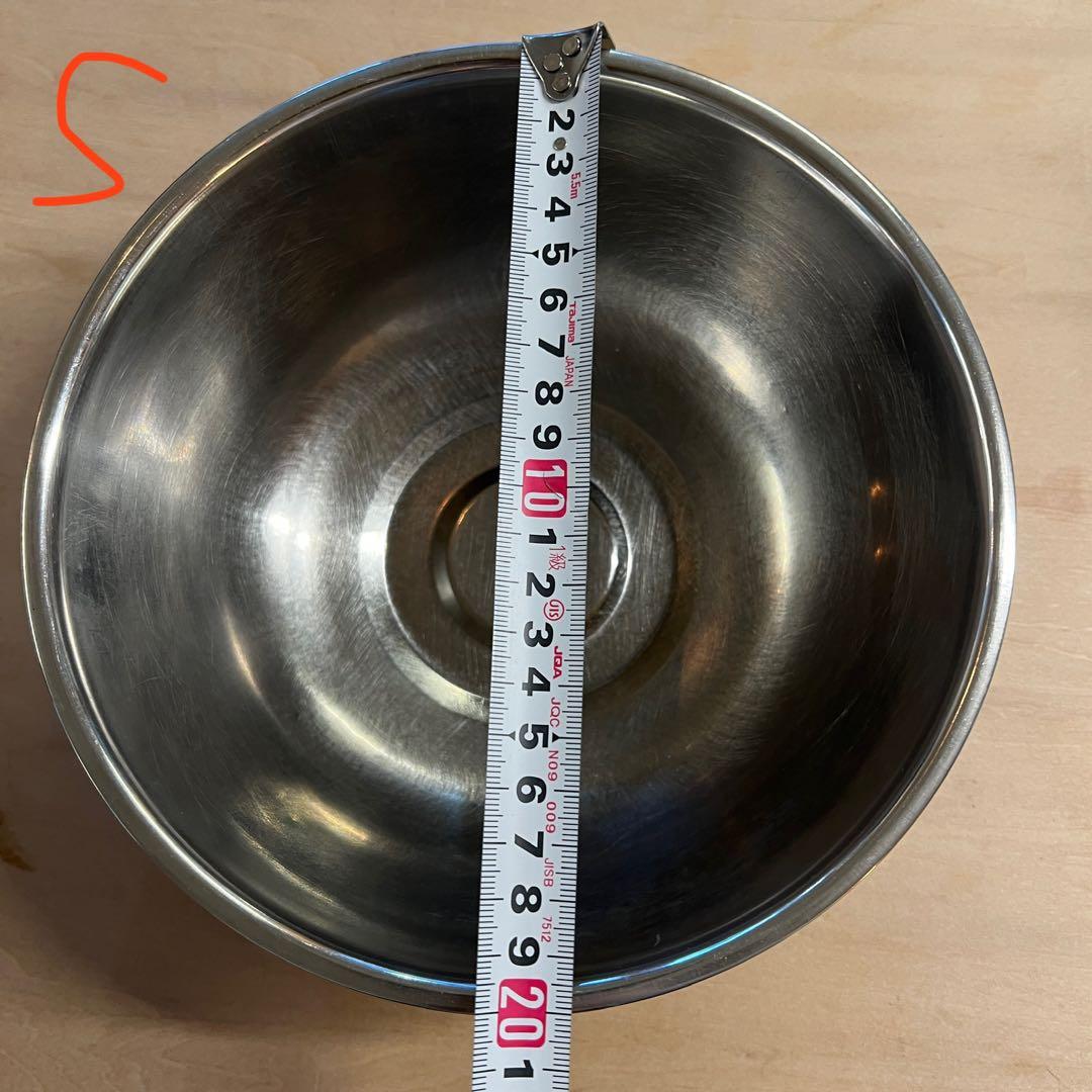 【Vintagestuページ】業務用ステンレス調理用ボウル 12個セット