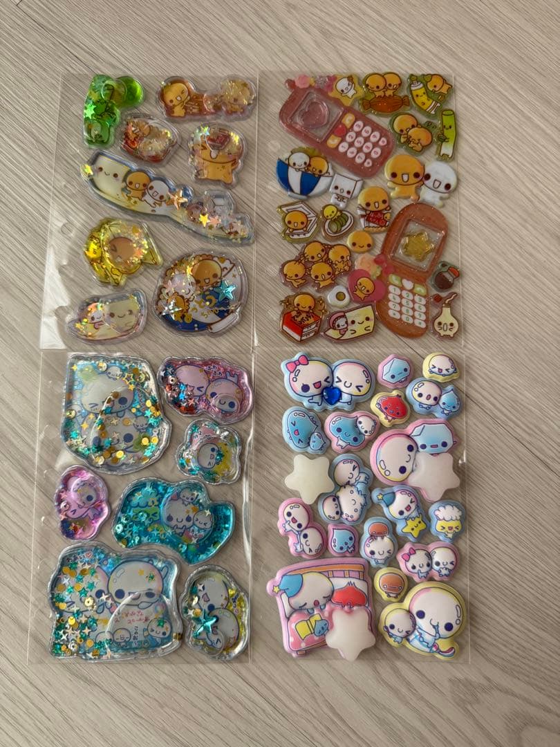 シール帳　完成品　おすそ分け　全15ページ