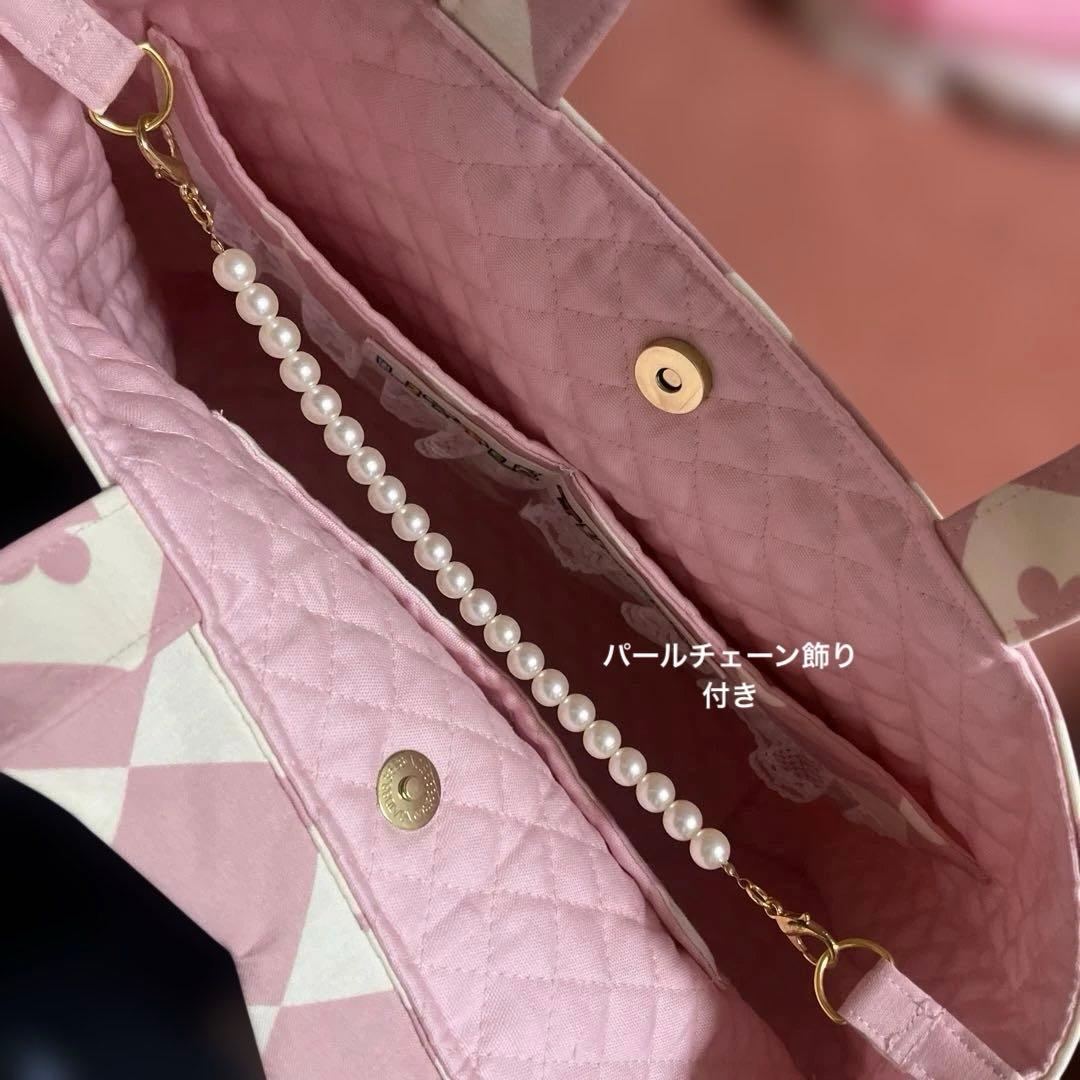 フリー出品❣️ 超ビックリトルサンダーアリス 肩がけ台形型トートバッグ＆ポーチ