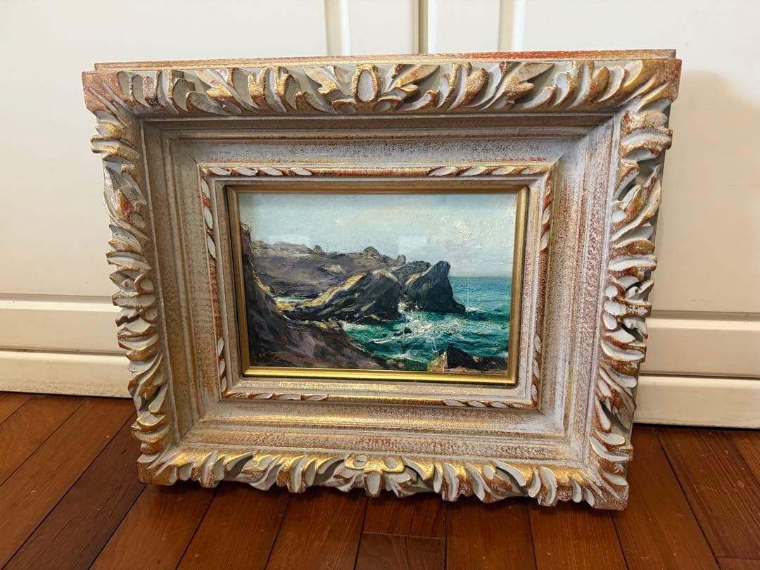 ①「房総の海」髙橋一善 油絵