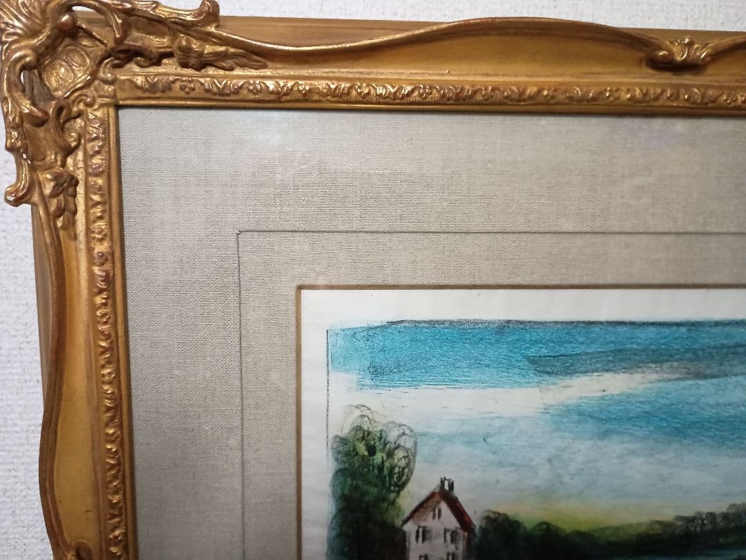 ヴラマンク　ブラマンク　リトグラフ