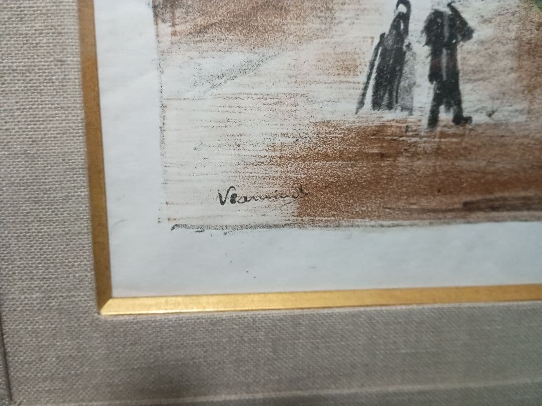 ヴラマンク　ブラマンク　リトグラフ