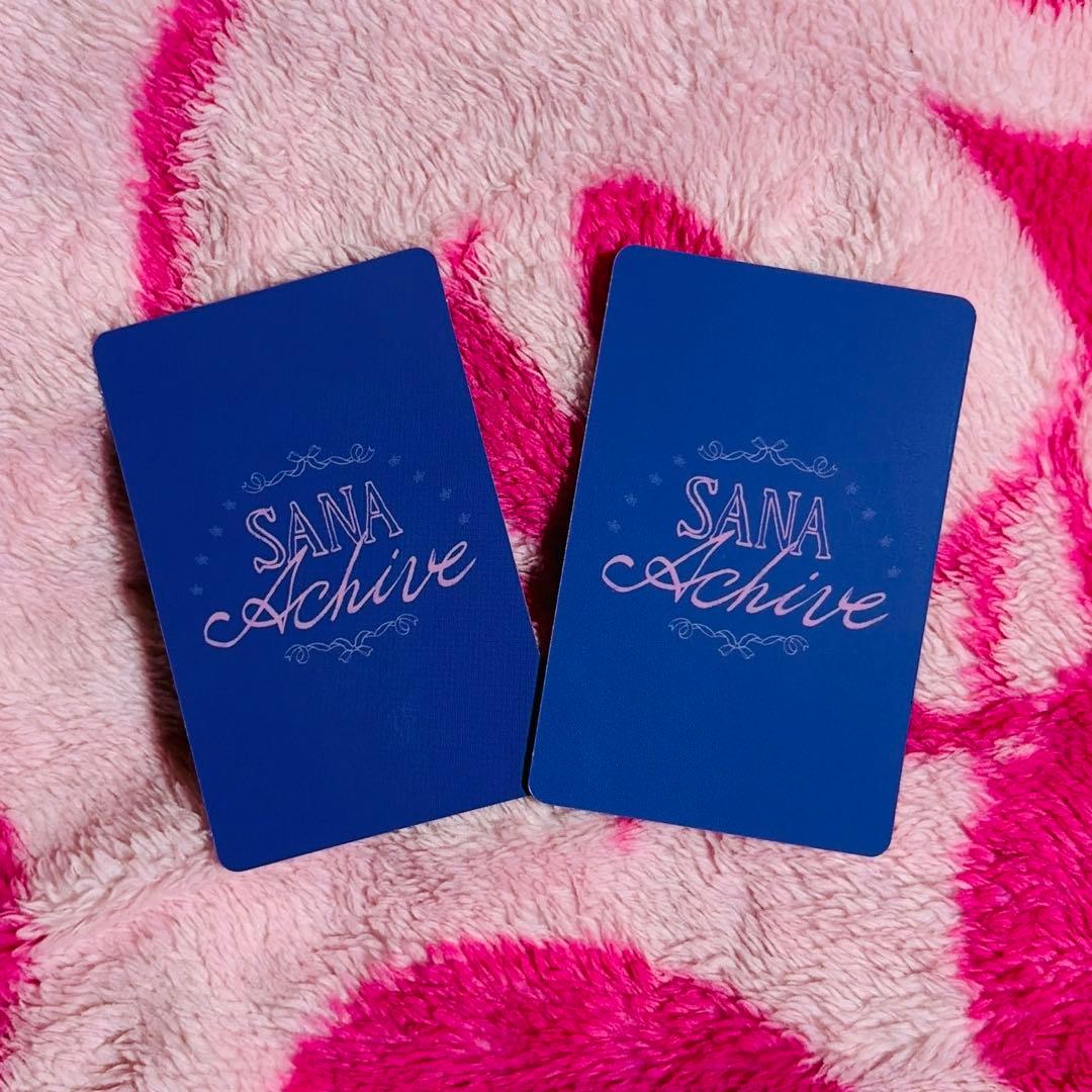 TWICE サナ センイルカフェ トレカ2枚セット