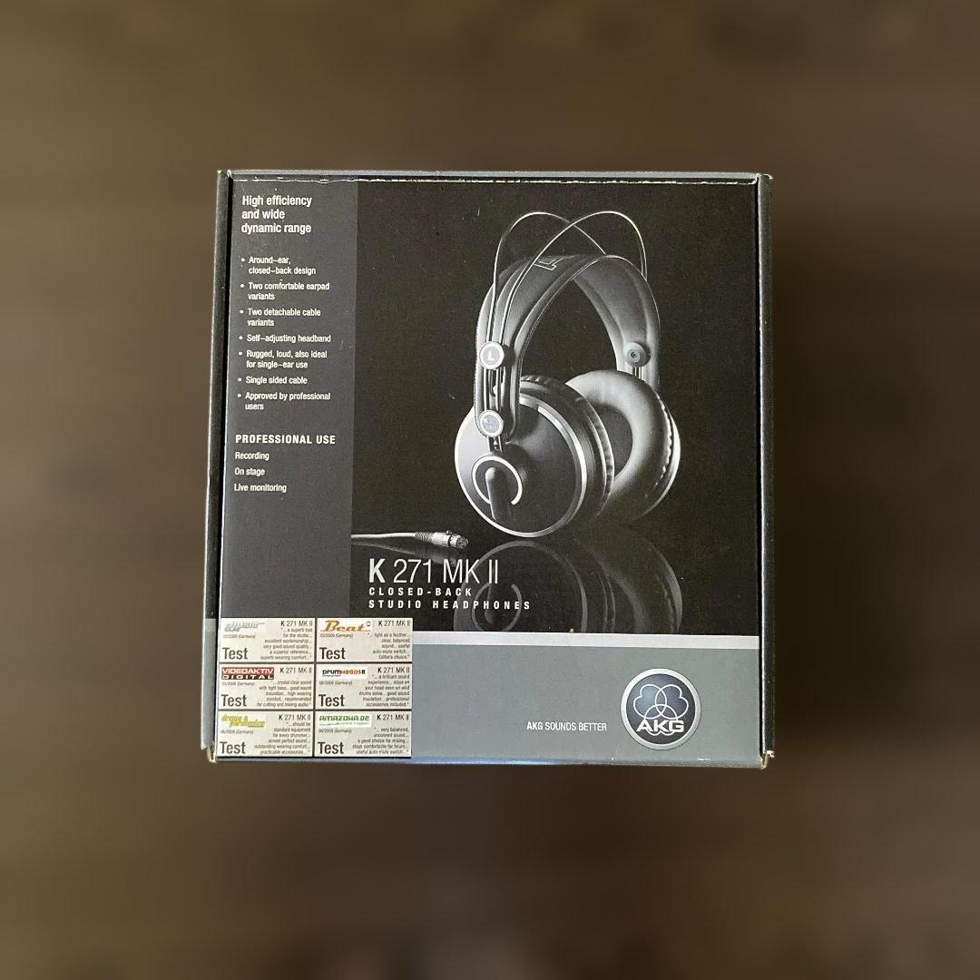 AKG K271 MKII 密閉型 モニターヘッドホン 付属品/箱あり