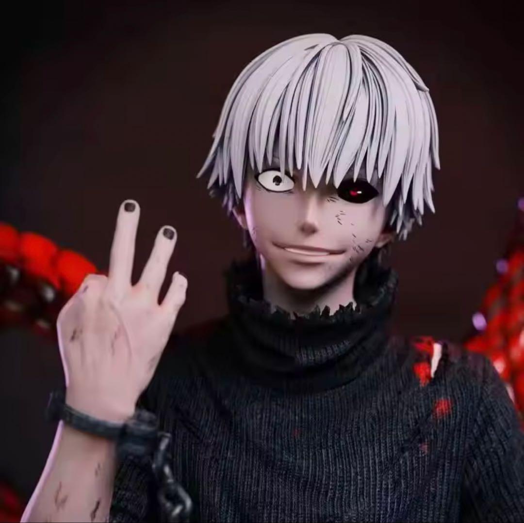 Tokyo Ghoul Ken Kaneki フィギュア 蛇のデザイン35cm