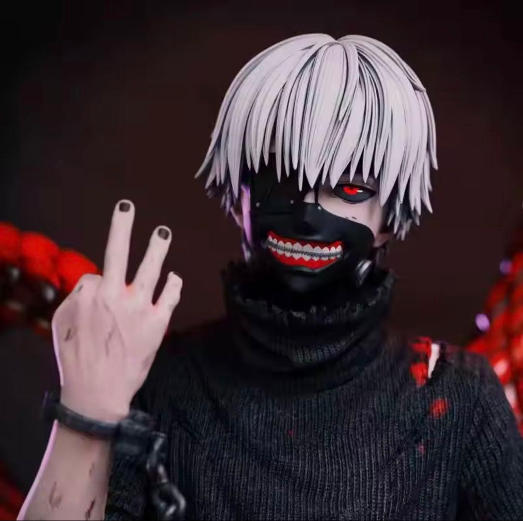 Tokyo Ghoul Ken Kaneki フィギュア 蛇のデザイン35cm