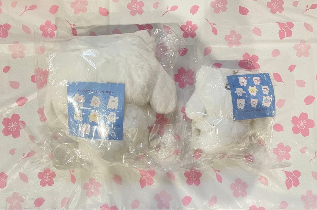 シナモロール ふわふわスノーデザインシリーズ サンリオ ぬいぐるみ マスコット