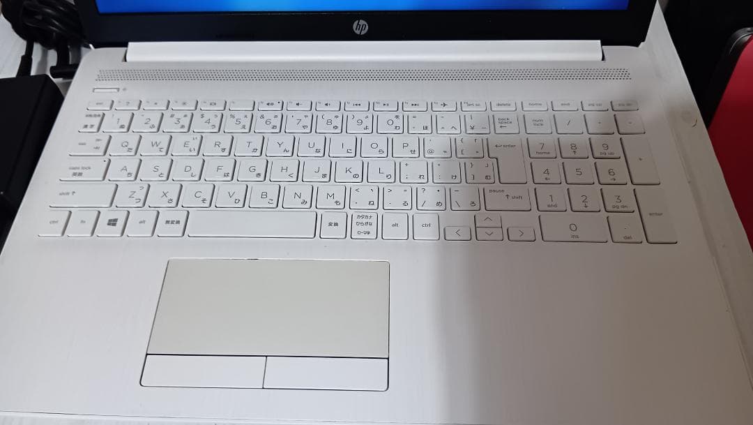 外装破損あり　hp 15-db0214AU AMD