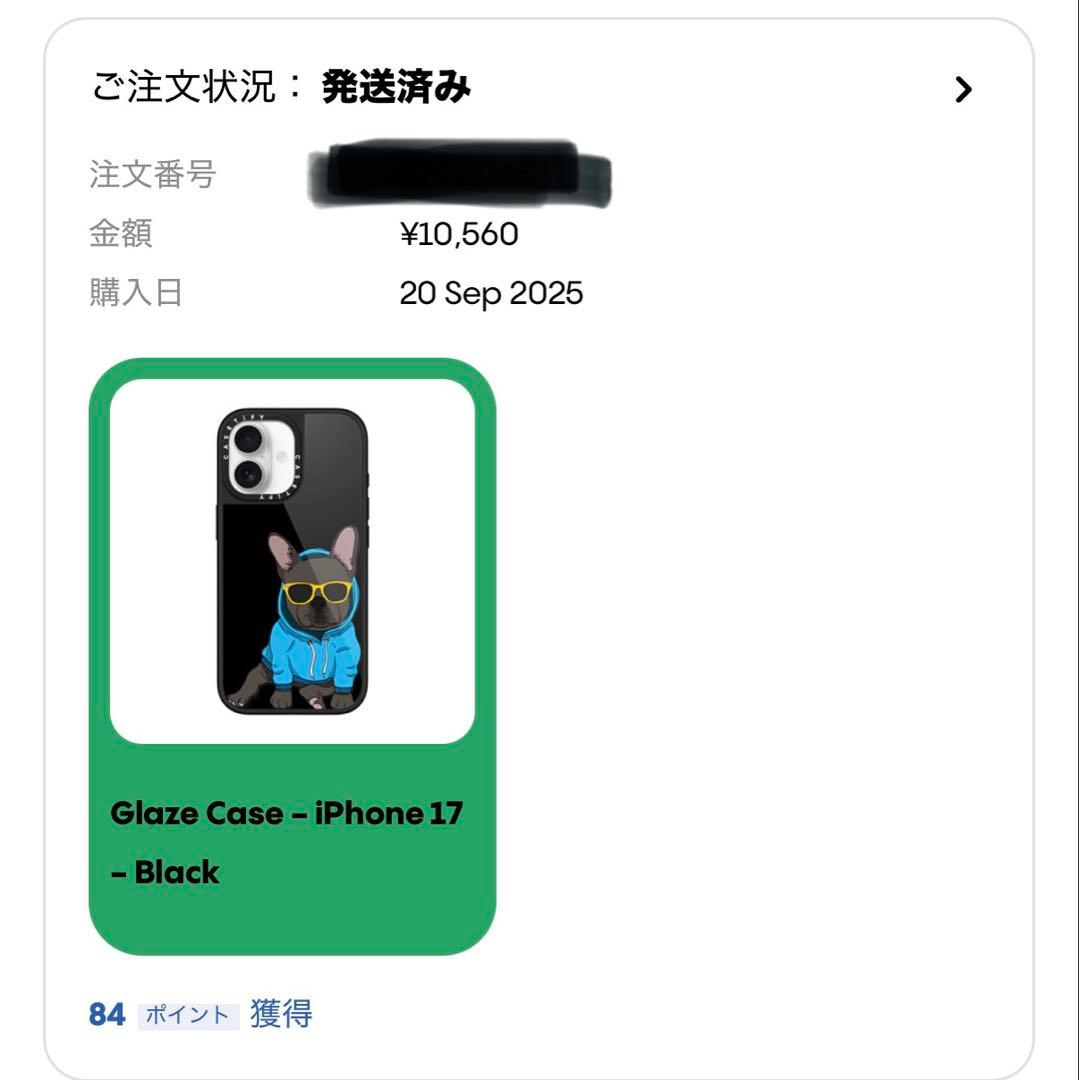 Nao.antnCASETiFYフレンチブルドッグ iPhone17ケース