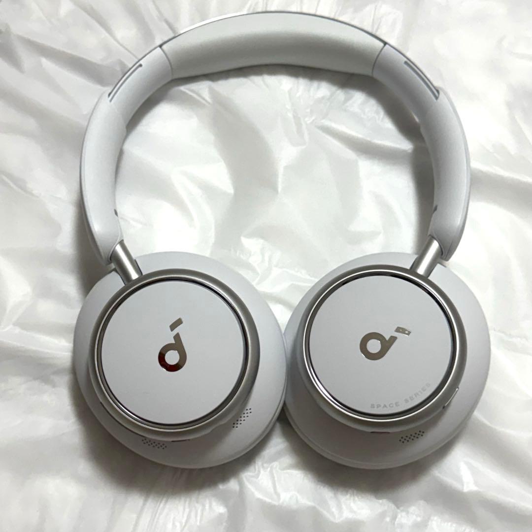 【美品】Anker Soundcore Space Q45 ワイヤレスヘッドホン