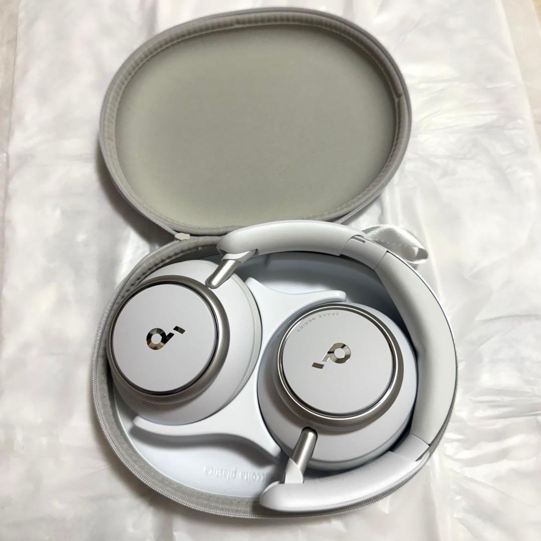 【美品】Anker Soundcore Space Q45 ワイヤレスヘッドホン