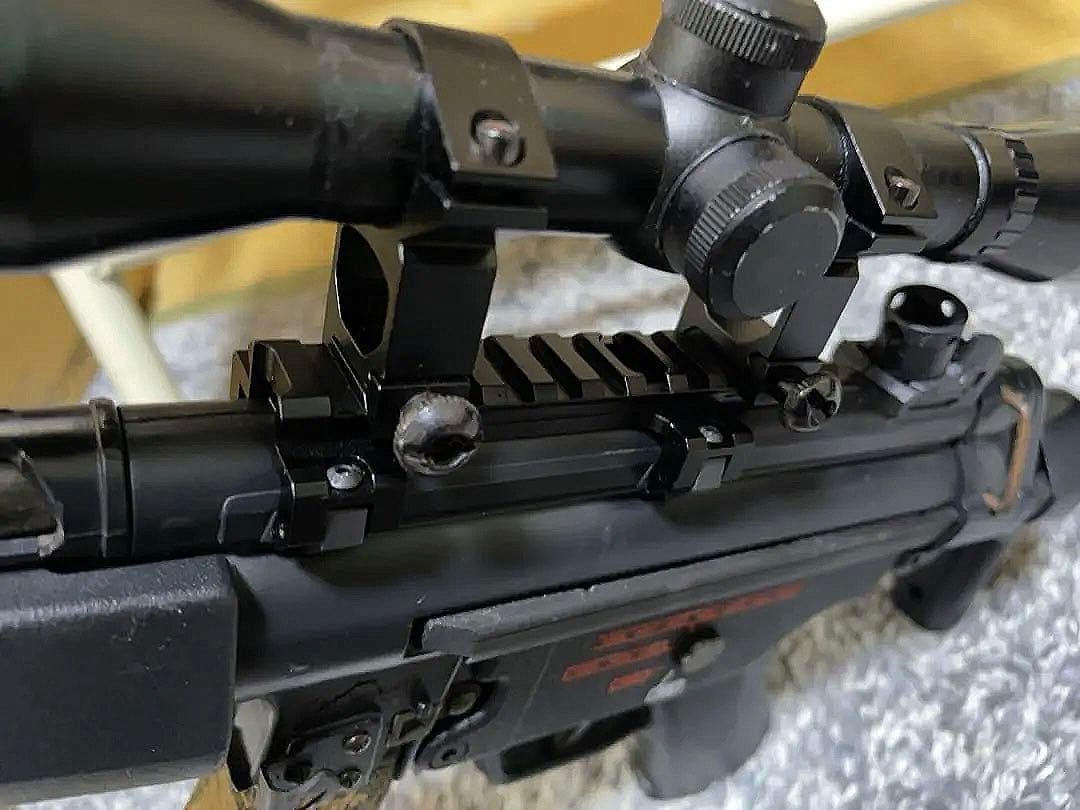 JAC MP5 A5 ガスガン　スコープ付き　AK m16 m870