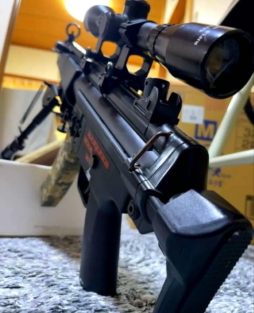 JAC MP5 A5 ガスガン　スコープ付き　AK m16 m870