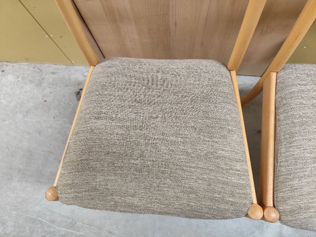 【美品】ニトリ Nコレクション ダイニングテーブル＋椅子4脚セット 135センチ