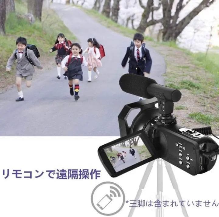 ❤プロ顔負けの高機能を多機能搭載❣高画質で録画できる♪❤4K　ビデオカメラ
