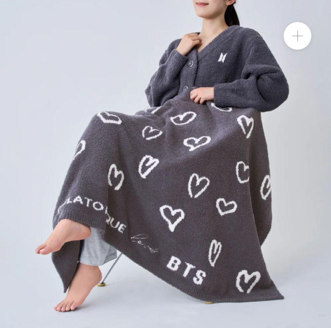 [GELATO PIQUE loves BTS] ブランケット (GRAY)