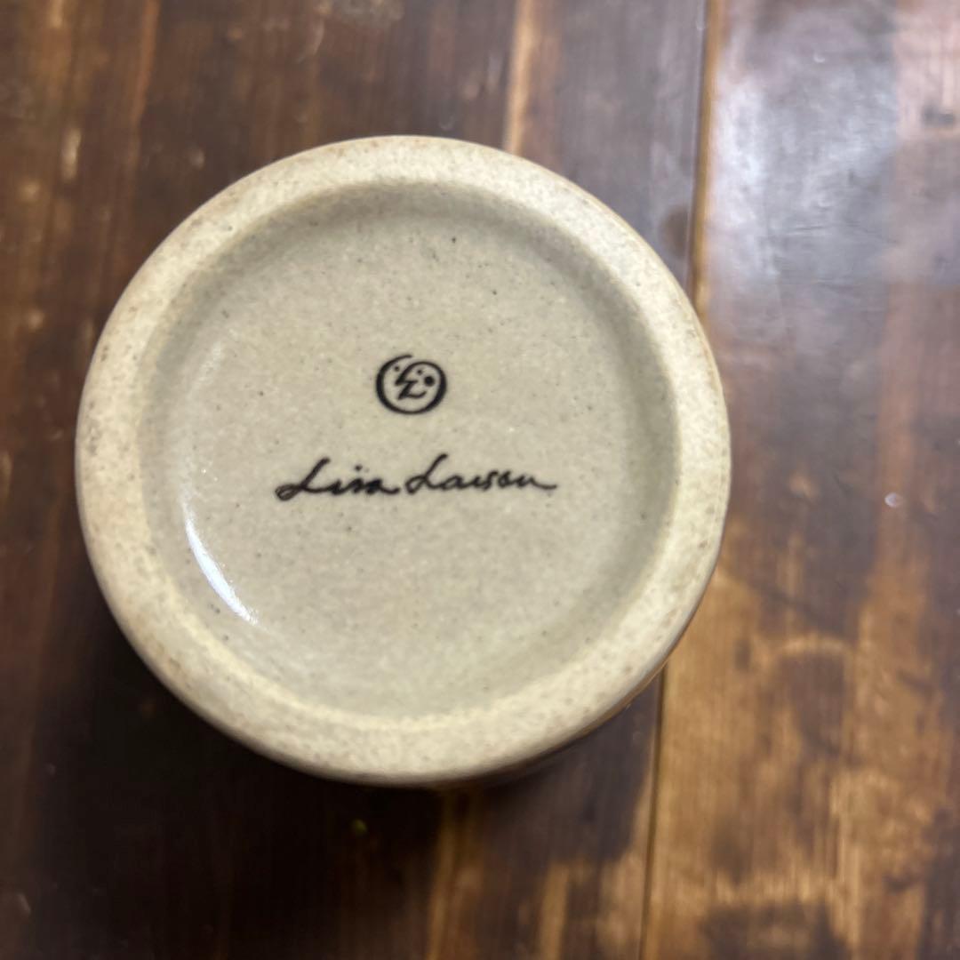 リサラーソン　益子焼　カップ＆ソーサー　プレート　湯呑み　猫　鳥　ニナ