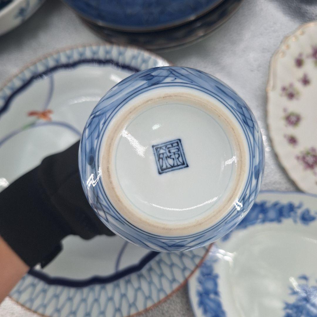 お皿 香蘭社 伊万里 深川 セット