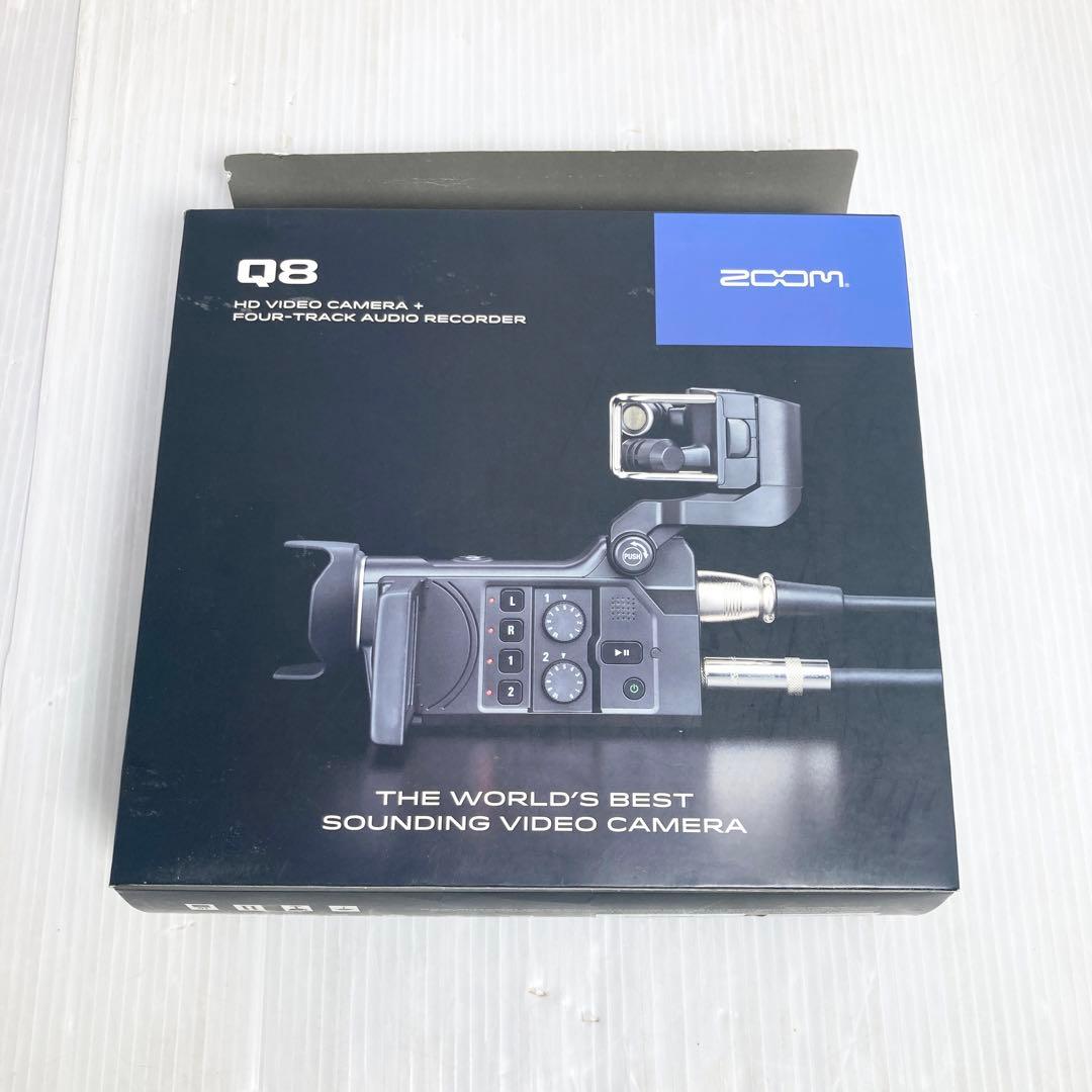 美品 ZOOM Q8 ハンディビデオカメラ 4トラックオーディオレコーダー
