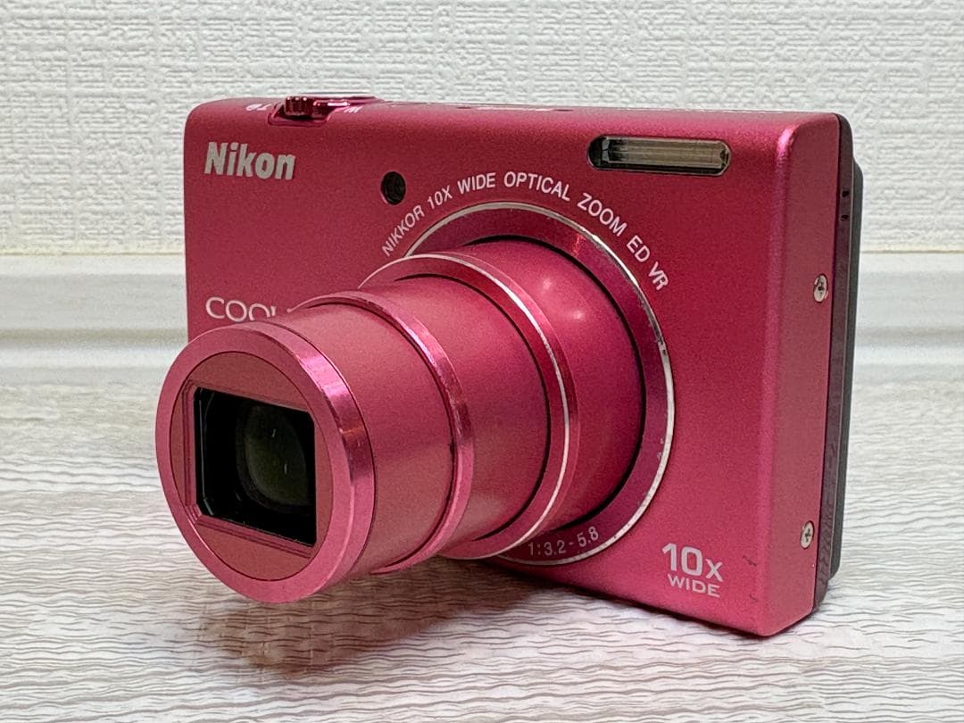 【美品・完動品】Nikon Coolpix S6200 ピンク