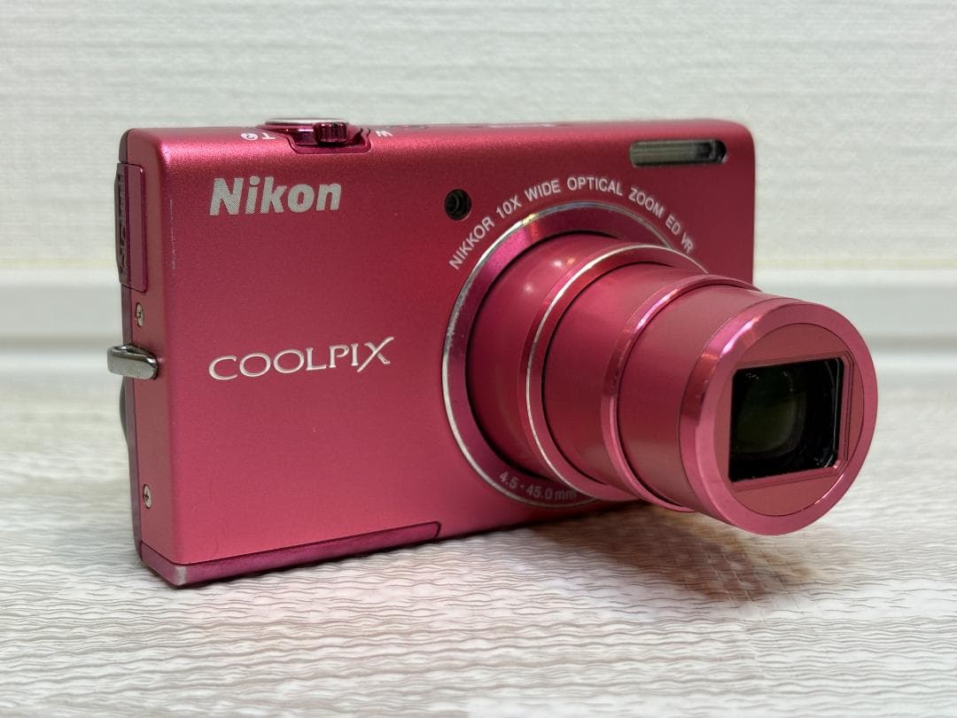 【美品・完動品】Nikon Coolpix S6200 ピンク