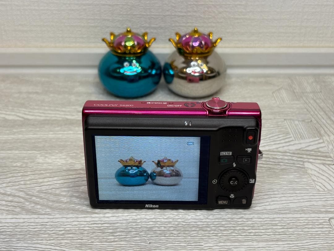 【美品・完動品】Nikon Coolpix S6200 ピンク
