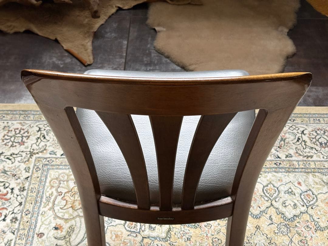 オールドカリモク　ヴィンテージ　ビンテージ　シェルチェア　レトロ　IG