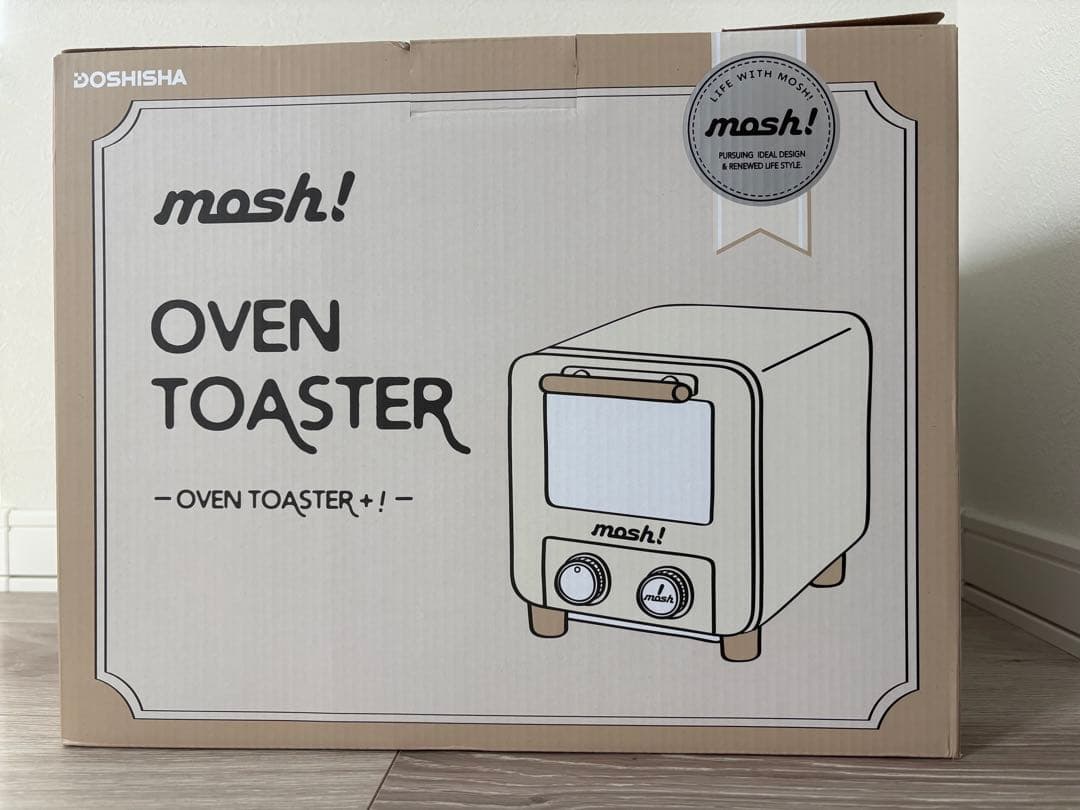 mosh! オーブントースター * アイボリー