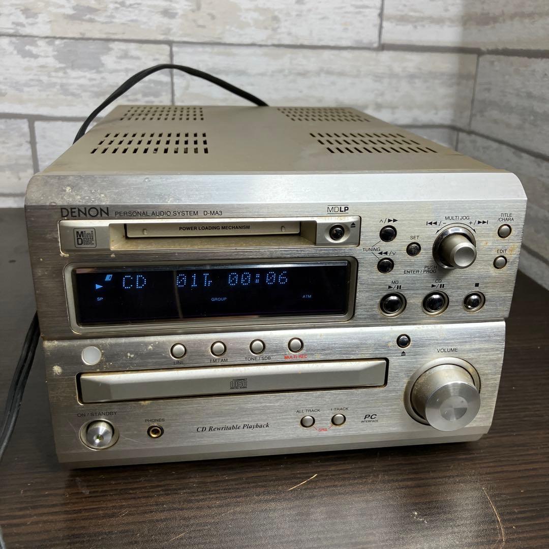DENON D-MA33 CD/MDシステムコンポミニコンポ