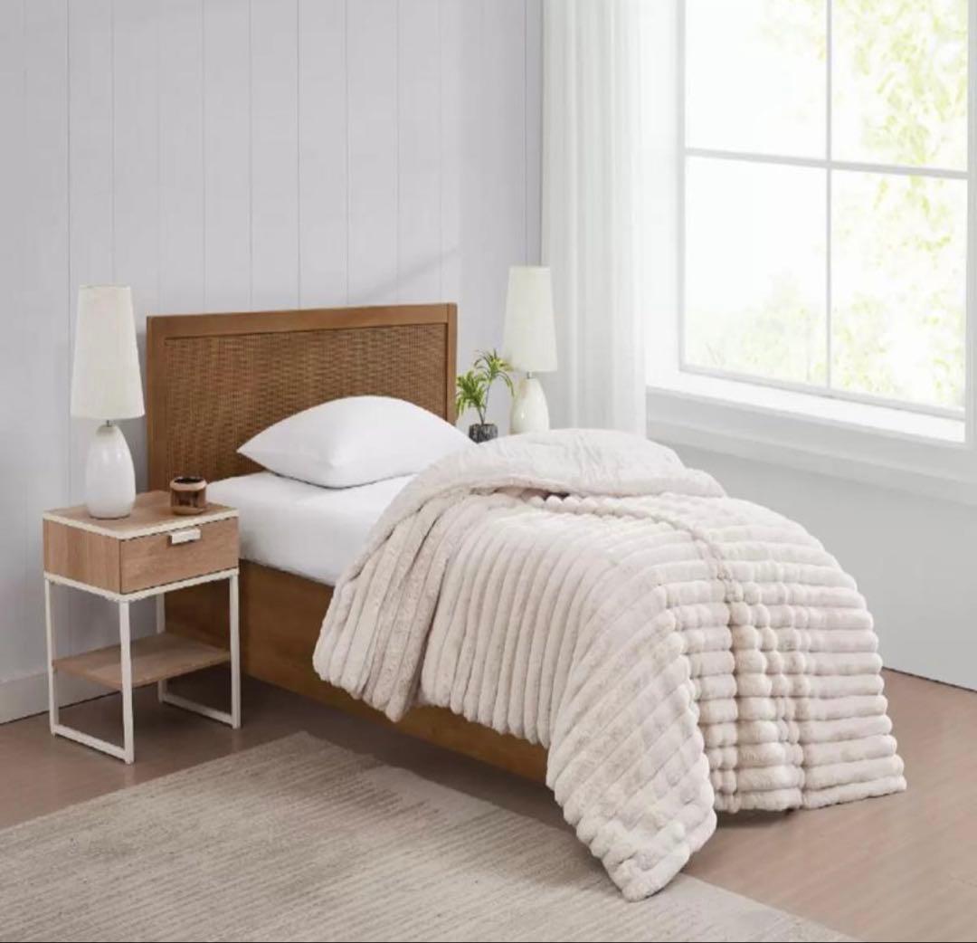 mmmさま専用⭐︎コールドウェザー ファー掛け布団 シングル 掛布団 コストコ