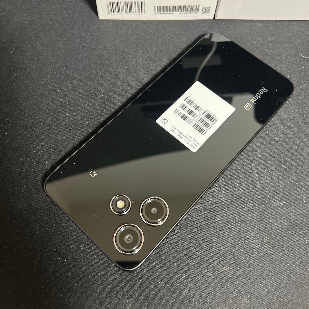 A06☆Redmi12 5G 4GB/128GB SIMフリー　未使用カバー