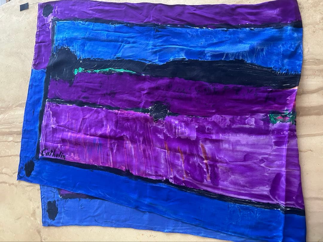 Bernard cathelinベルナール カトラン 絵画 アートシルクストール