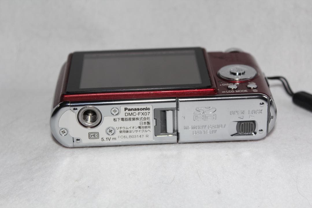 動作品！作例付！Panasonic LUMIX DMC-FX07　フルセット