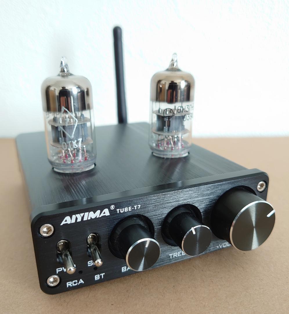 AIYIMA TUBE-T7 真空管プリアンプ Bluetooth