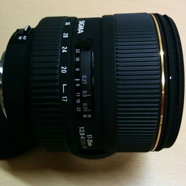 SIGMA 17-35mm F2.8-4 EX DG HSM キャノン用