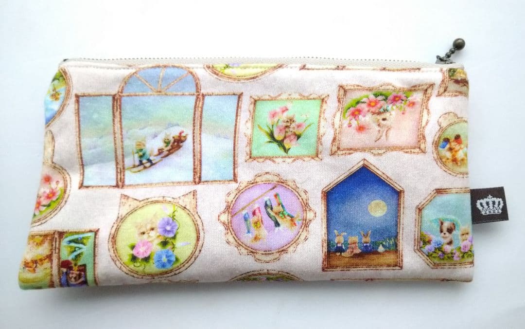 soldスーちゃん ペンケース　ポーチ　yukiemon ユキエモン　リバティ