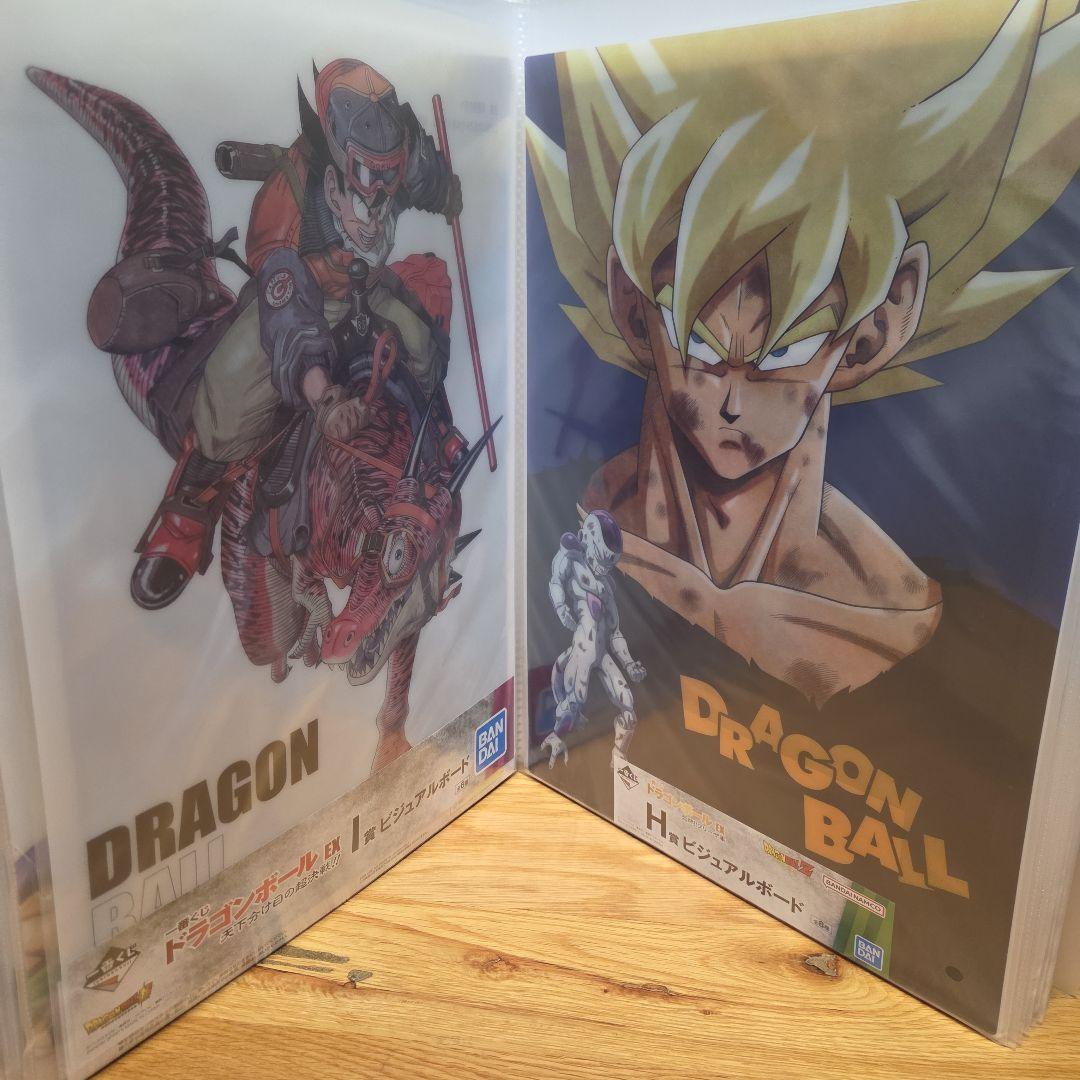 一番くじ　ドラゴンボール　ビジュアルシート　40枚　まとめ売り　【ホルダー付】