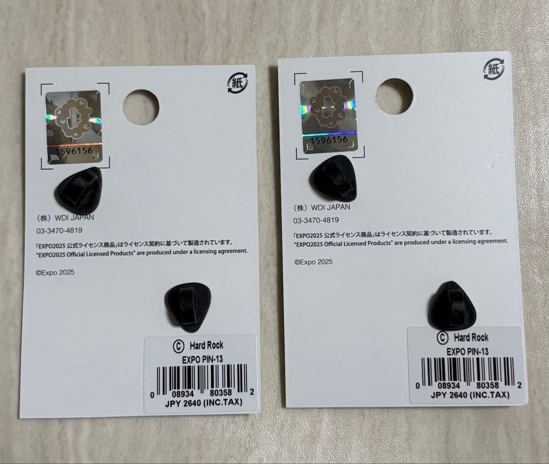 ミャクミャク ハードロックカフェ大阪なんば限定 ピンバッジ万博PIN-13/B