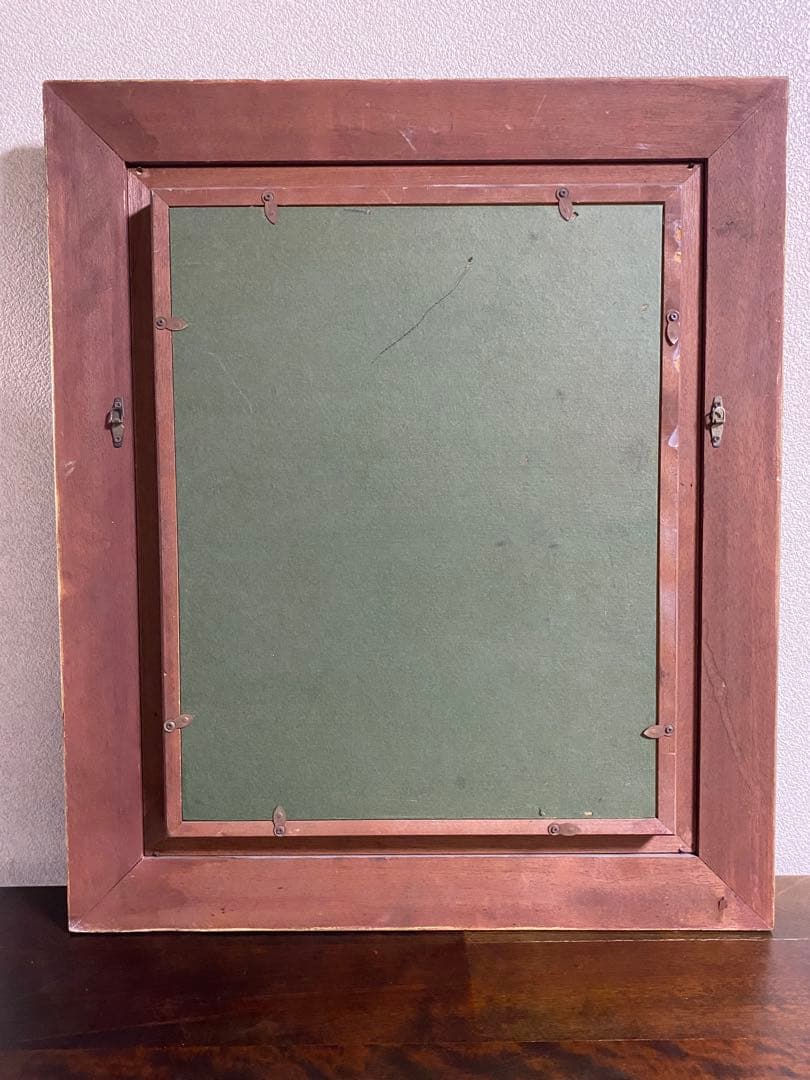 日野春風景　油絵　今井　直筆　額装　送料込み250702