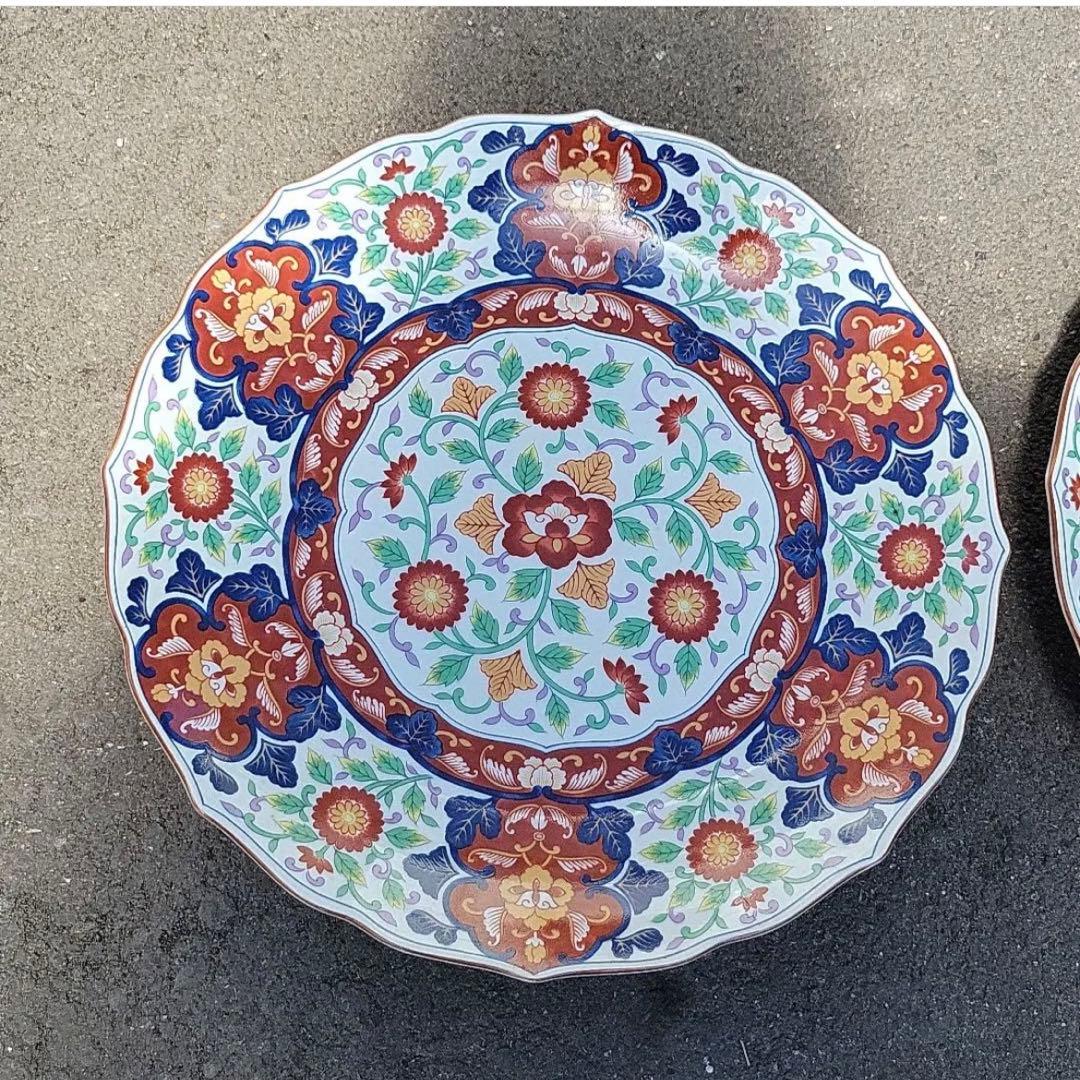 西是西胡　大皿　2枚セット