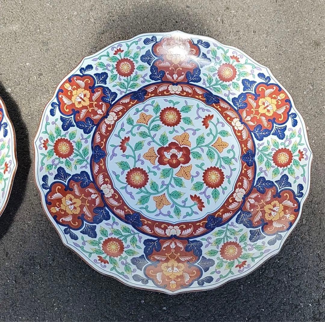 西是西胡　大皿　2枚セット