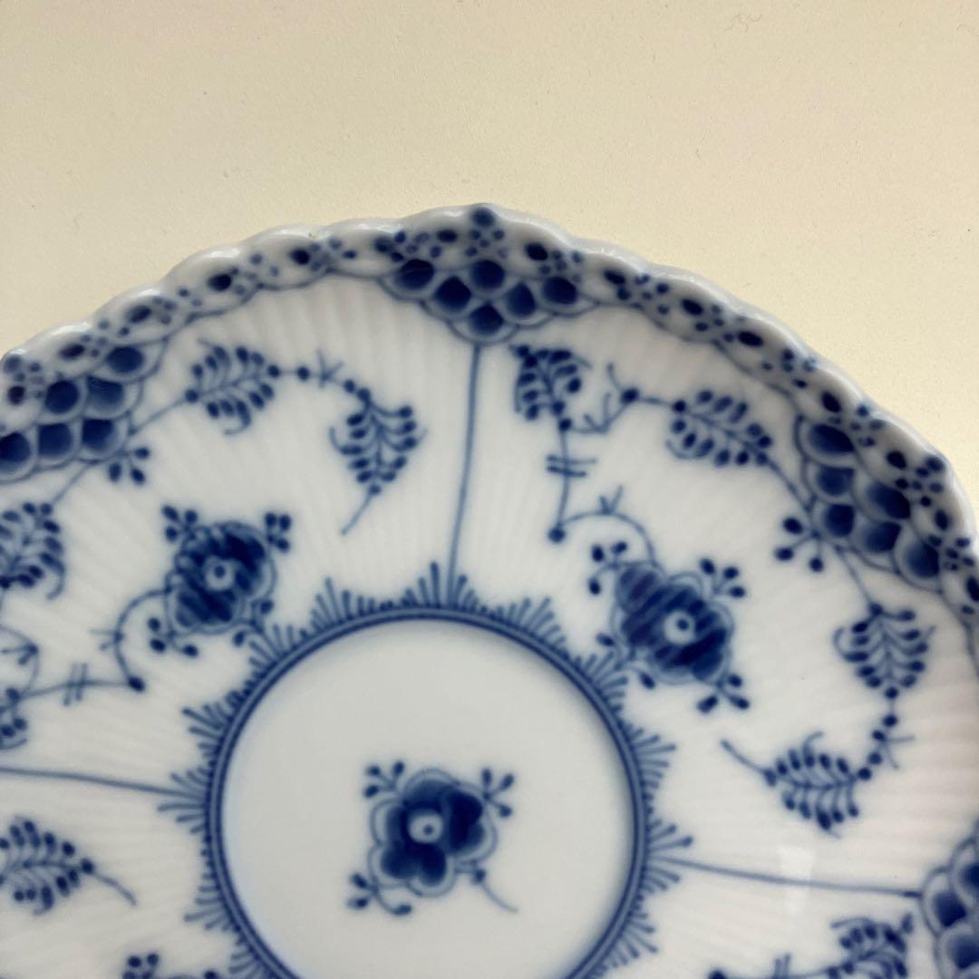 新品未使用　ロイヤルコペンハーゲン　ブルーブルーテッド　プレイン 13.5㎝