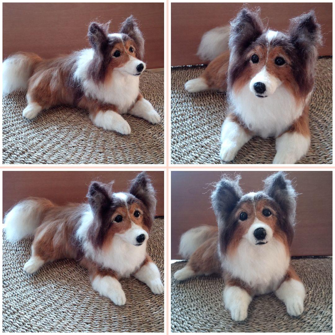 羊毛フェルトオーダー制作専門・ぬいぐるみ・わんちゃん