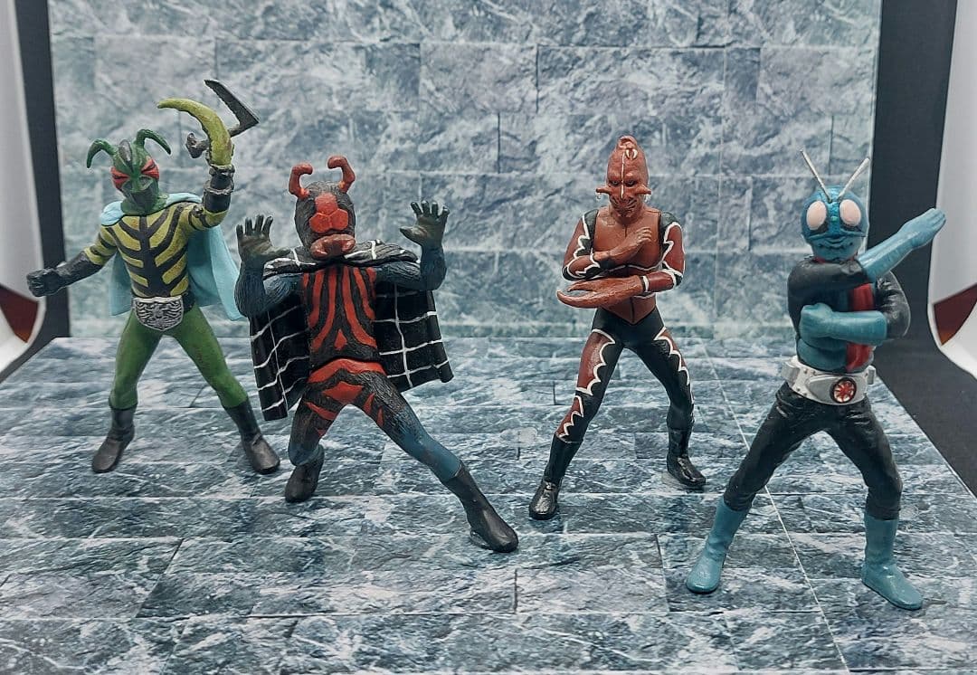 HG仮面ライダー　怪人リペイントシリーズvol.1